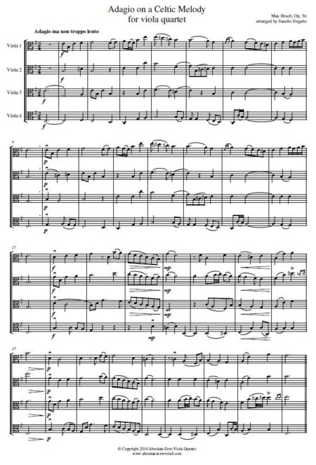 Bruch - Adagio on a Celtic Melody