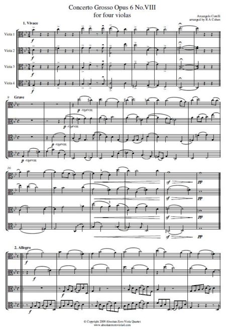 Corelli - Christmas Concerto