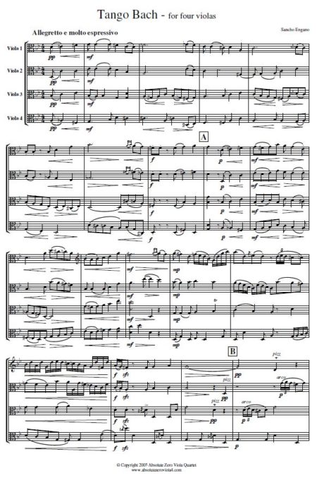 Engaño - Tango Bach
