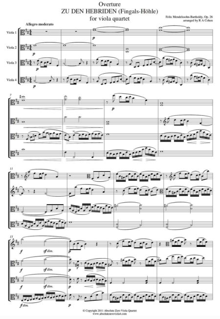 Mendelssohn - Fingal's Cave Overture