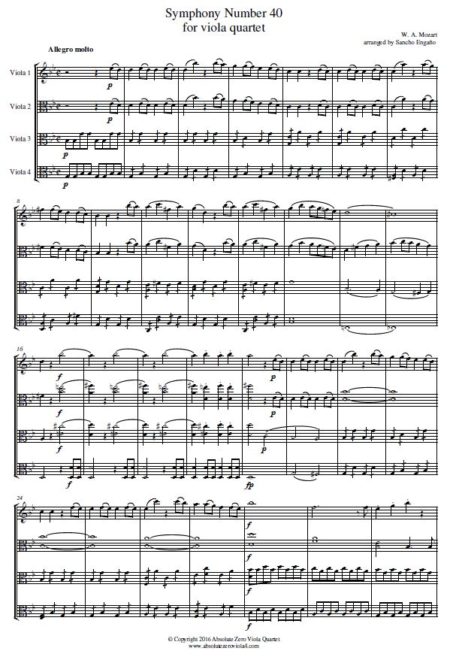 Mozart - Symphony number 40 (complete)