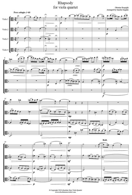 Respighi - Rhapsody