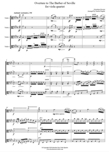 Rossini - Barber of Seville Overture