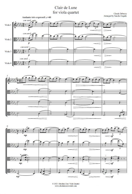 Debussy - Clair de Lune