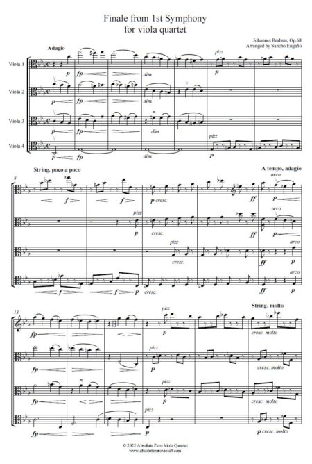 Brahms - Finale from the 1st Symphony