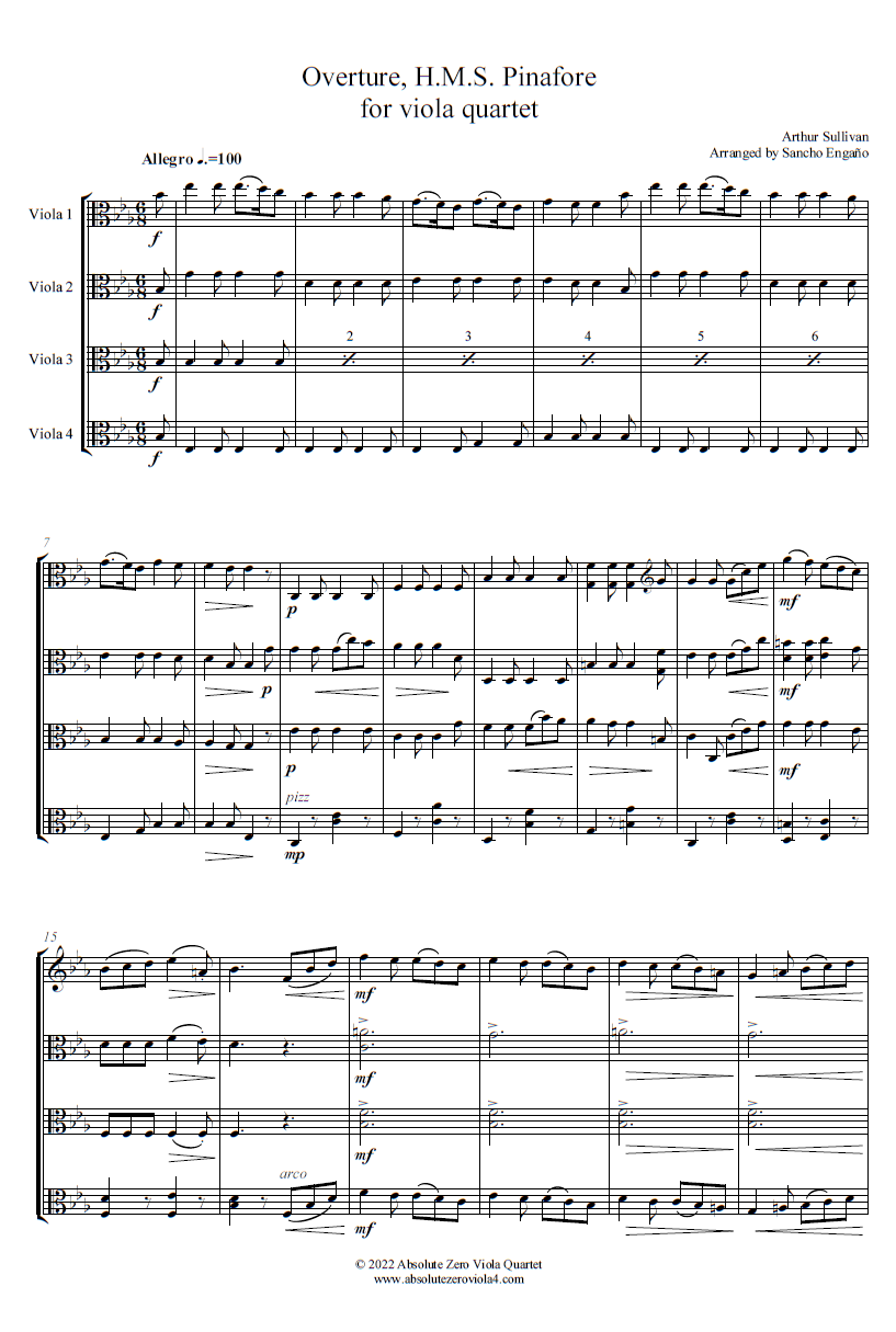 Sullivan - Overture, H.M.S. Pinafore