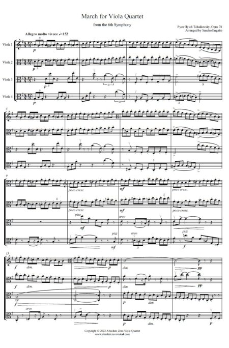 Tchaikovsky - March from the 6th Symphony