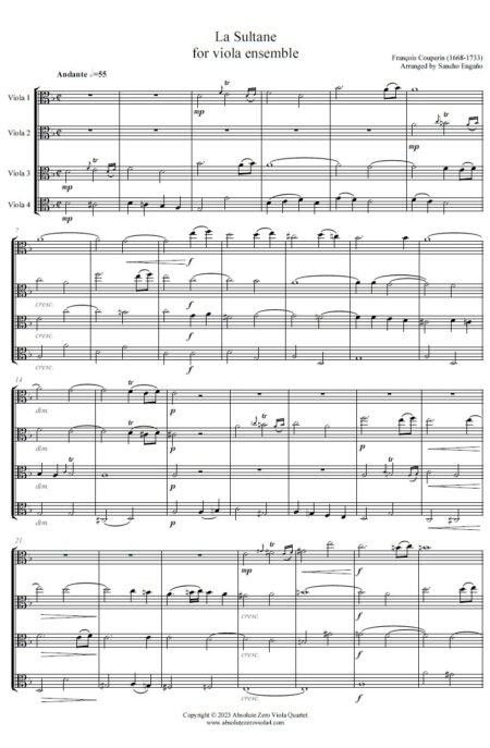 Couperin - La Sultane
