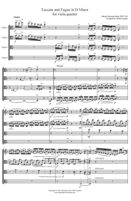 Bach, J. S. - Toccata and Fugue in D Minor