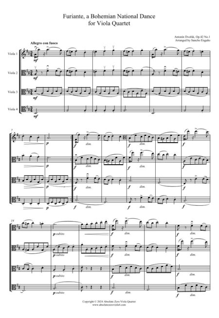 Dvořák - Furiante, a Bohemian Dance