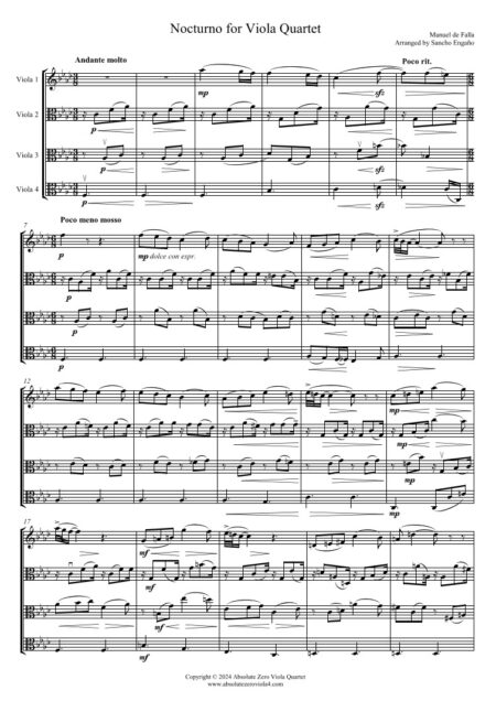 Falla - Nocturno