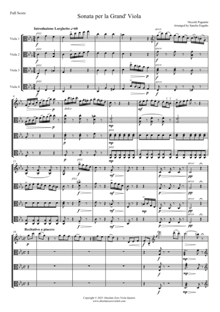 Paganini - Grand Sonata