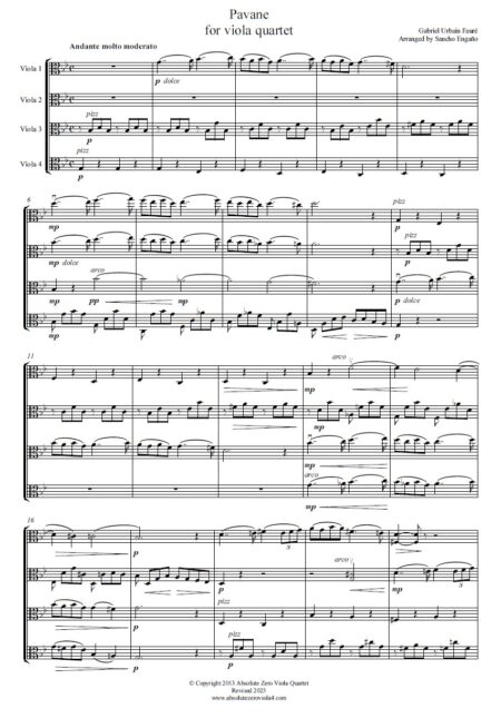 Fauré - Pavane