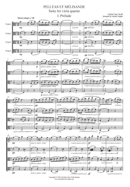 Fauré - Pelléas et Mélisande
