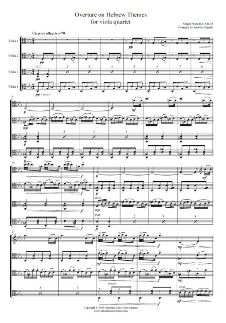 Prokofiev - Overture on Hebrew Themes Op.34