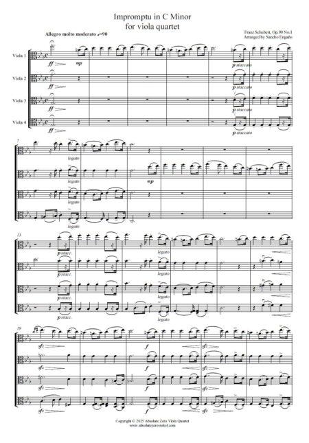Schubert - Impromptu in C Minor
