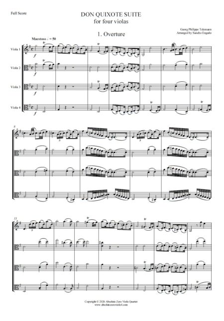 Telemann - Don Quixote Suite