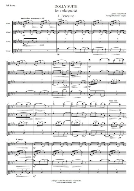 Fauré - Dolly Suite