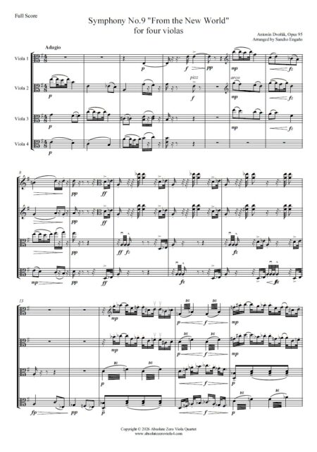 Dvořák - Symphony No.9 "From the New World" (complete)